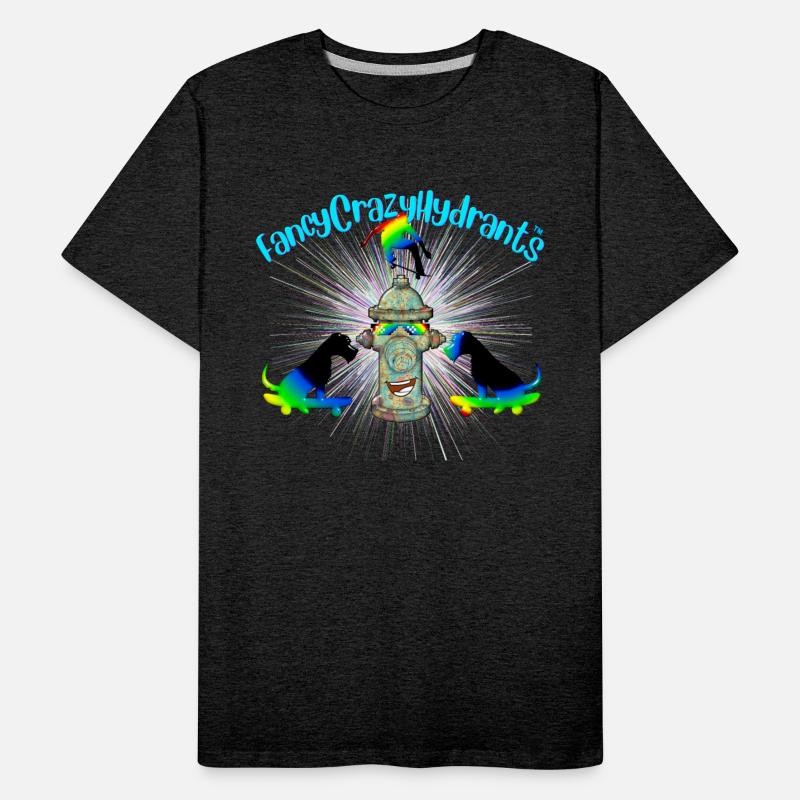 FancyCrazyHydrants - Skateboard T-shirt 1