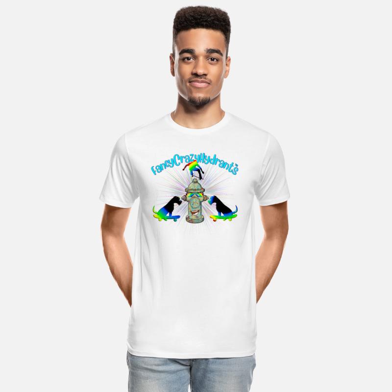FancyCrazyHydrants - Skateboard T-shirt 1