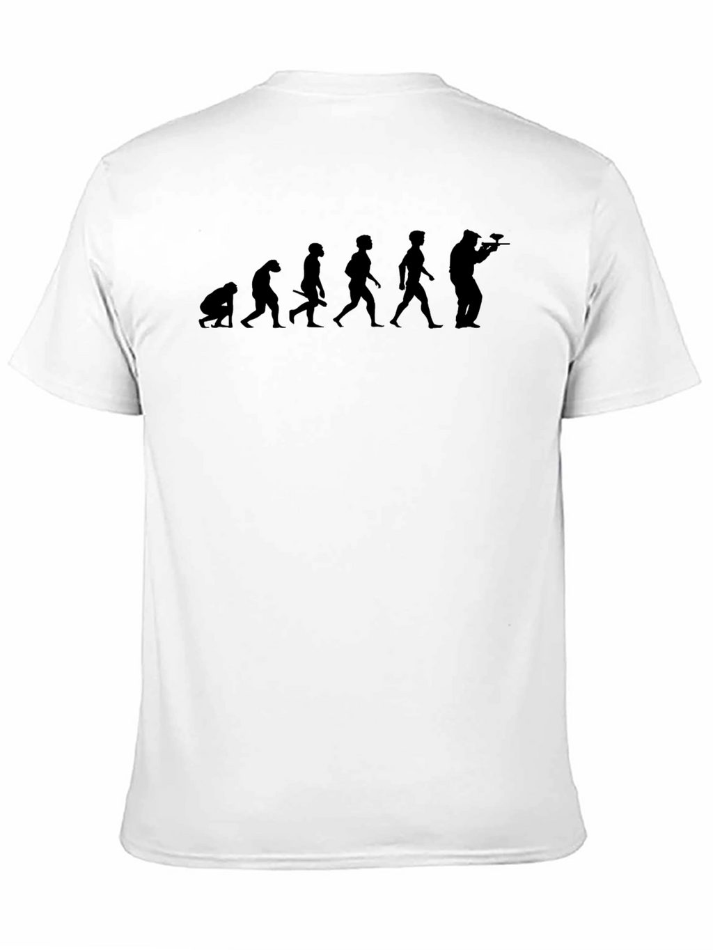 Evolution of Paintball T-Shirt - Black Cotton Tee