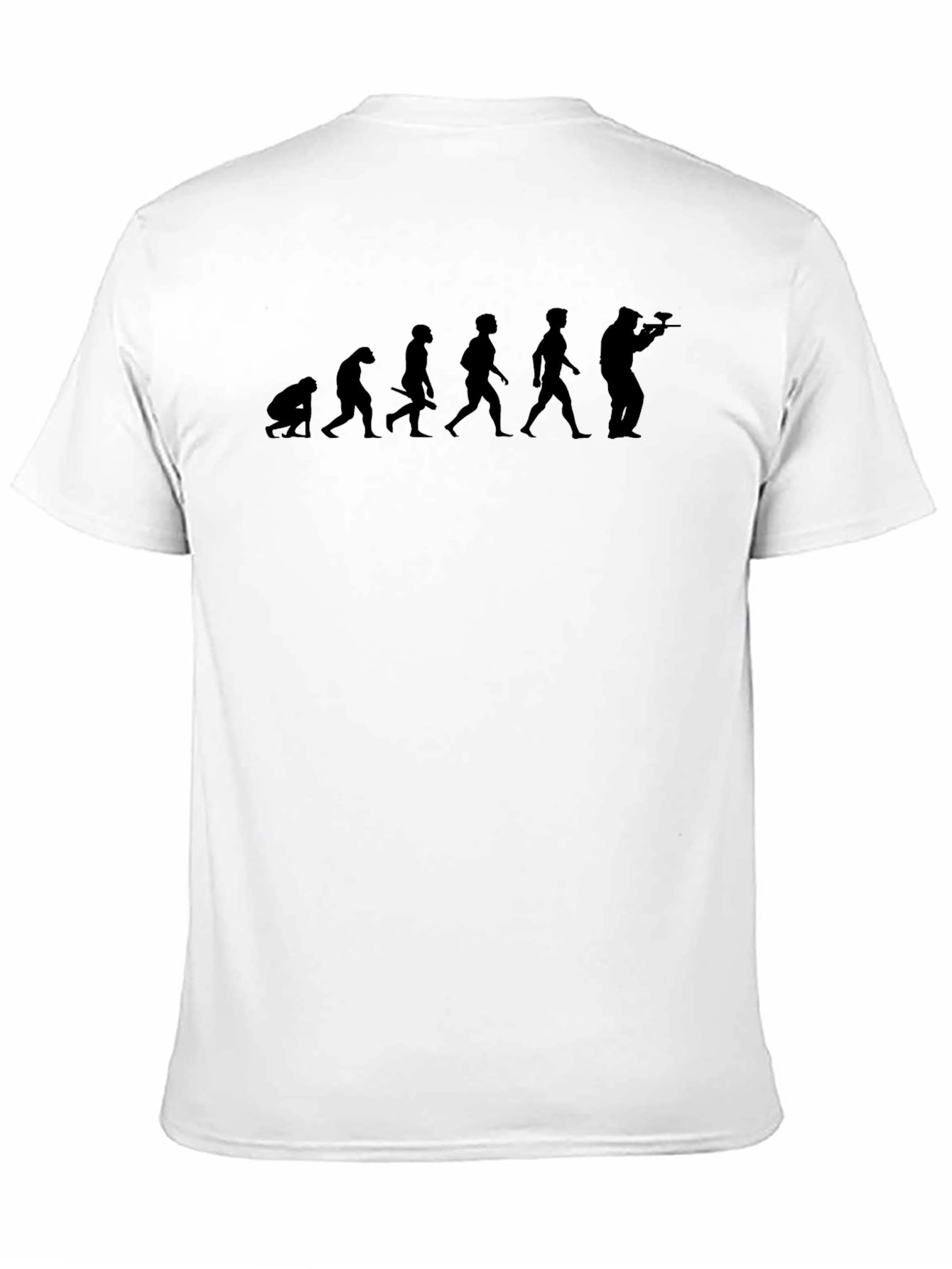 Evolution of Paintball T-Shirt - Black Cotton Tee