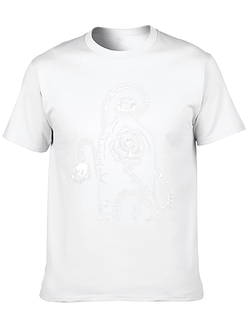Rose in a Bottle Black Graphic Tee