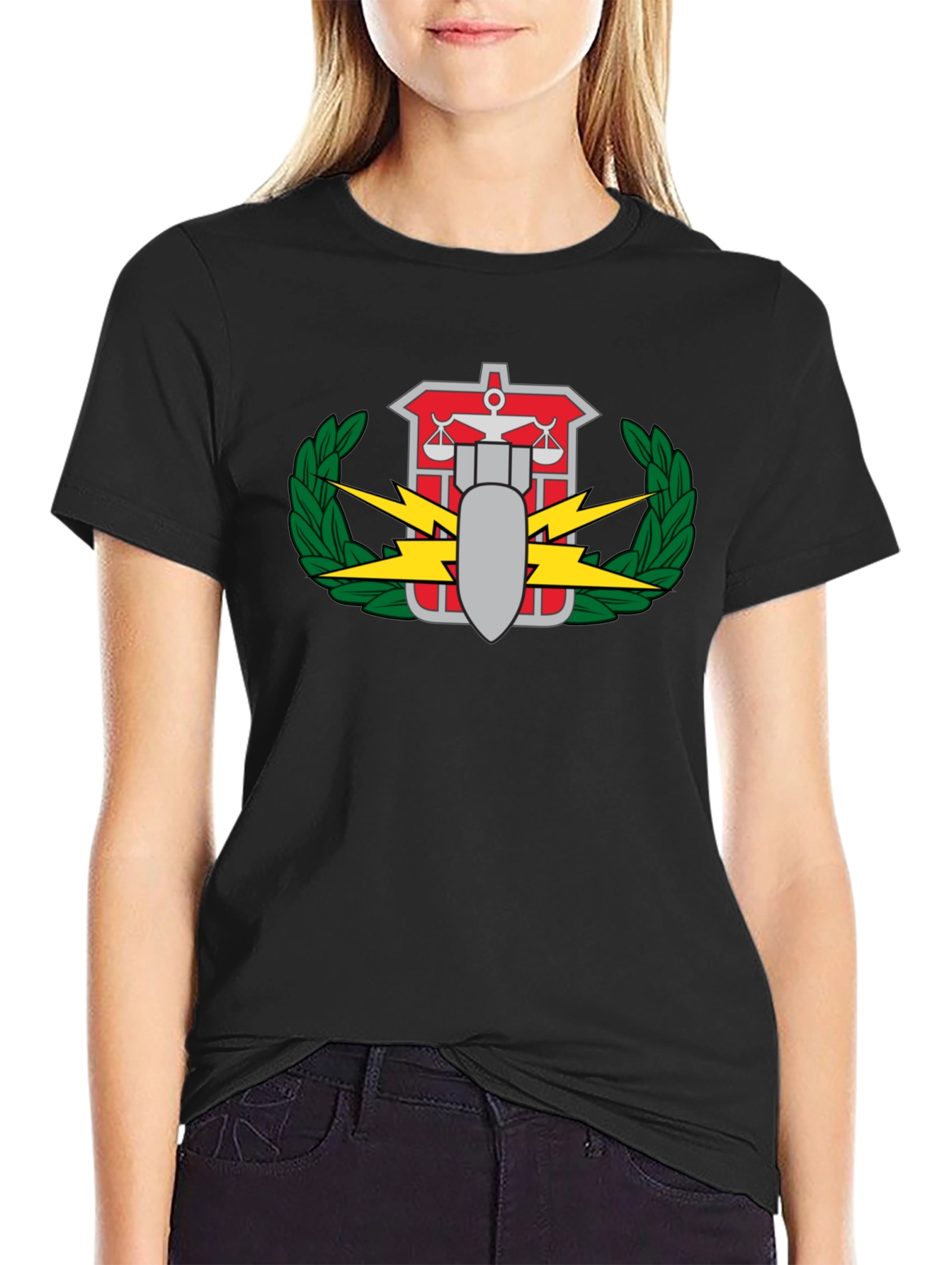 EOD Badge T-Shirt - Explosive Ordnance Disposal