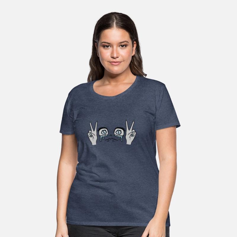 Female Victory Hand Sign