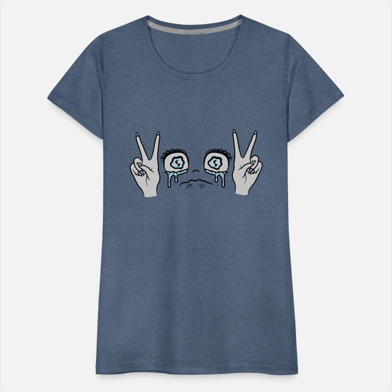 Female Victory Hand Sign