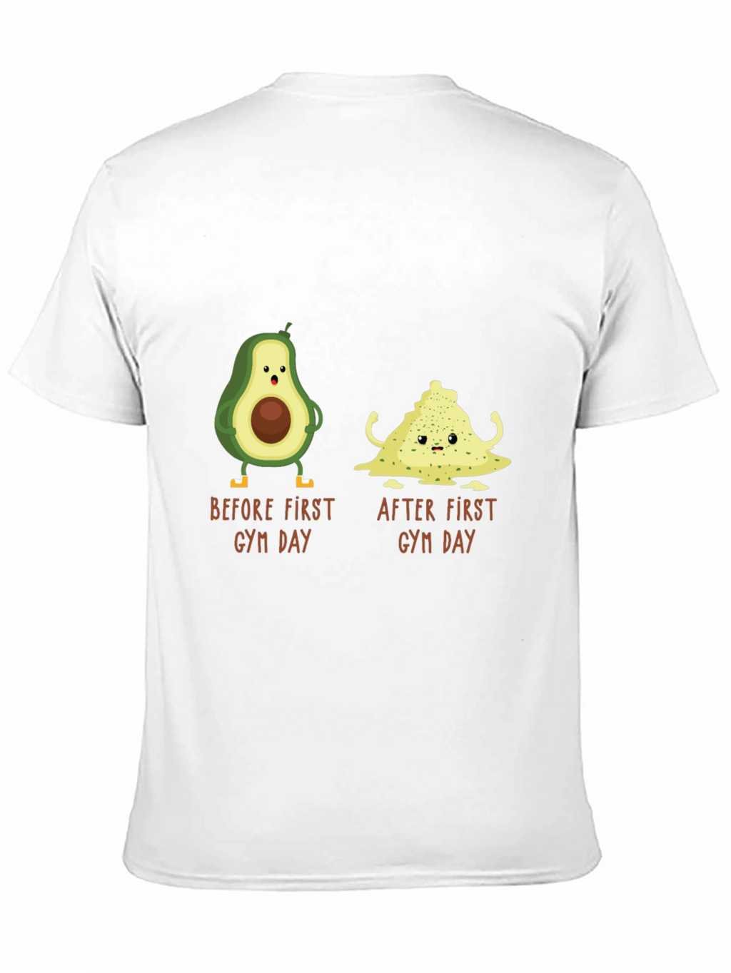 Avocado Gym Day T-Shirt - Funny Workout Tee
