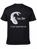 Chill Bro Shark T-Shirt Humor Graphic Tee