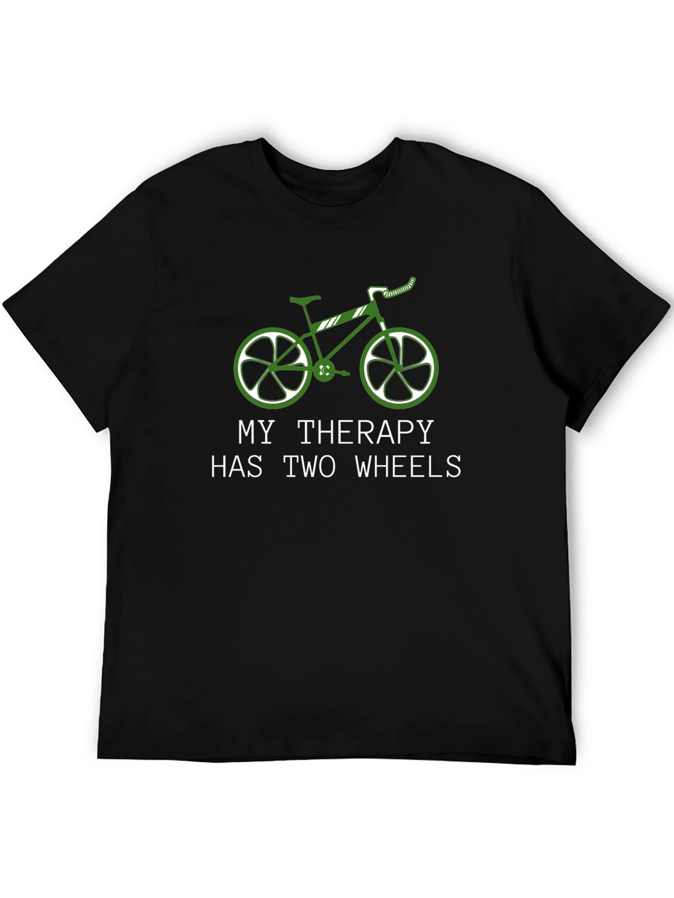 My Therapy Has Two Wheels Graphic T-Shirt