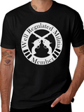 Well Regulated Militia Member T-Shirt