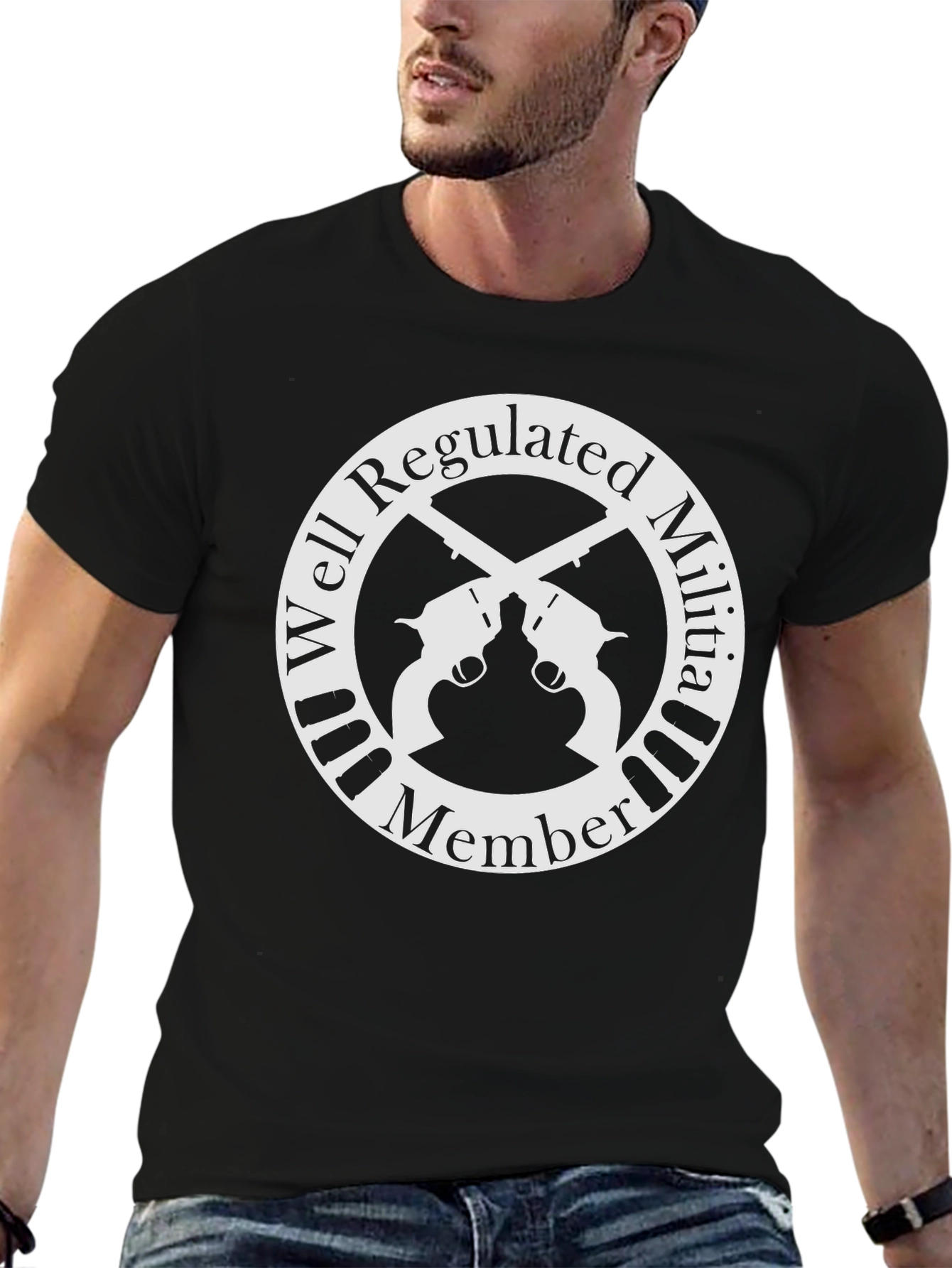 Well Regulated Militia Member T-Shirt