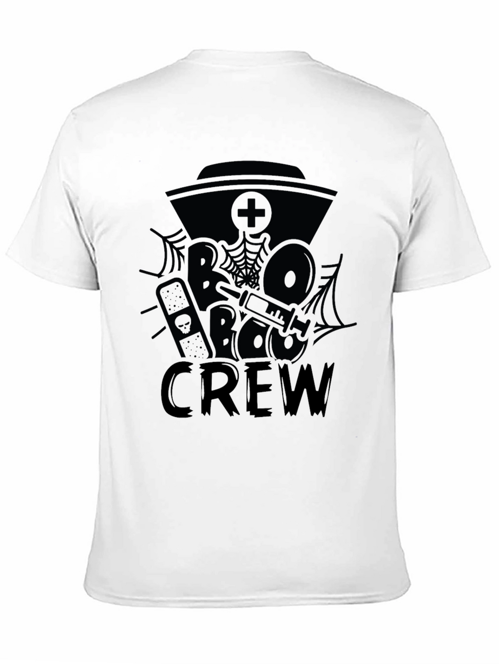 Boo Crew Black Graphic Tee Shirt