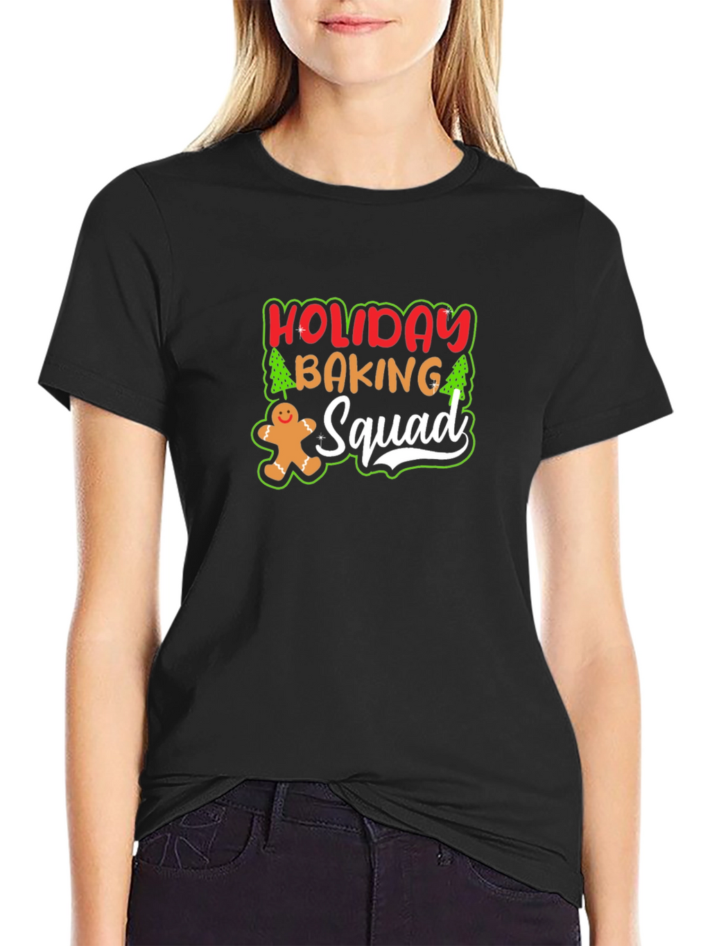 Holiday Baking Squad Crew Neck Tee