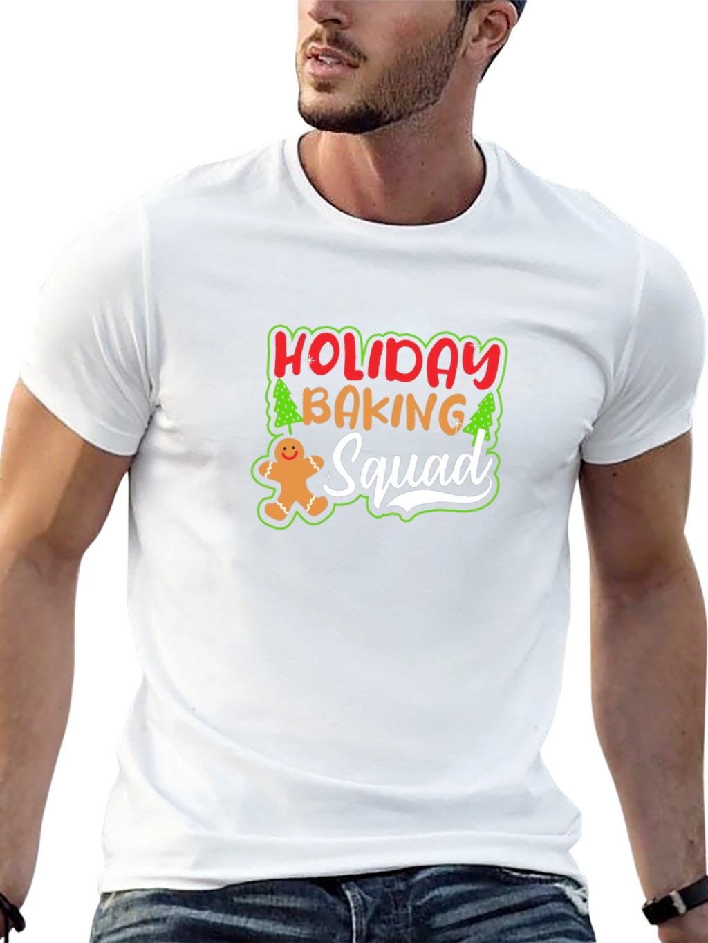 Holiday Baking Squad Crew Neck Tee