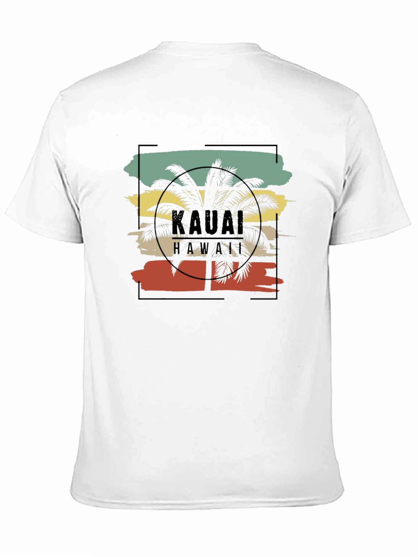 Kauai Hawaii Palm Tree T-Shirt