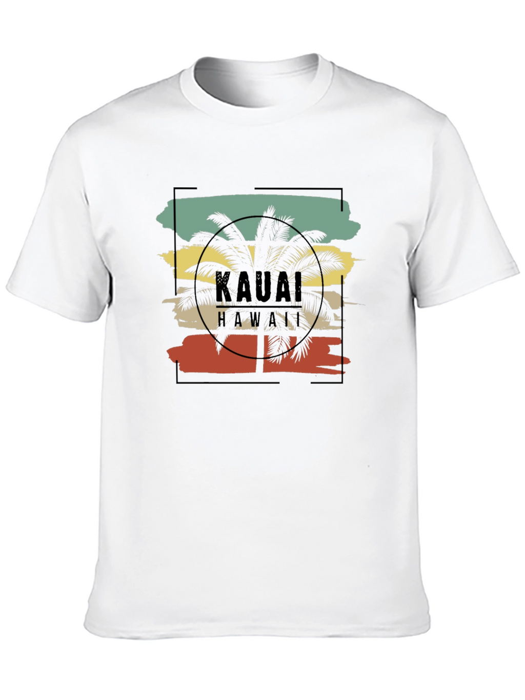Kauai Hawaii Palm Tree T-Shirt