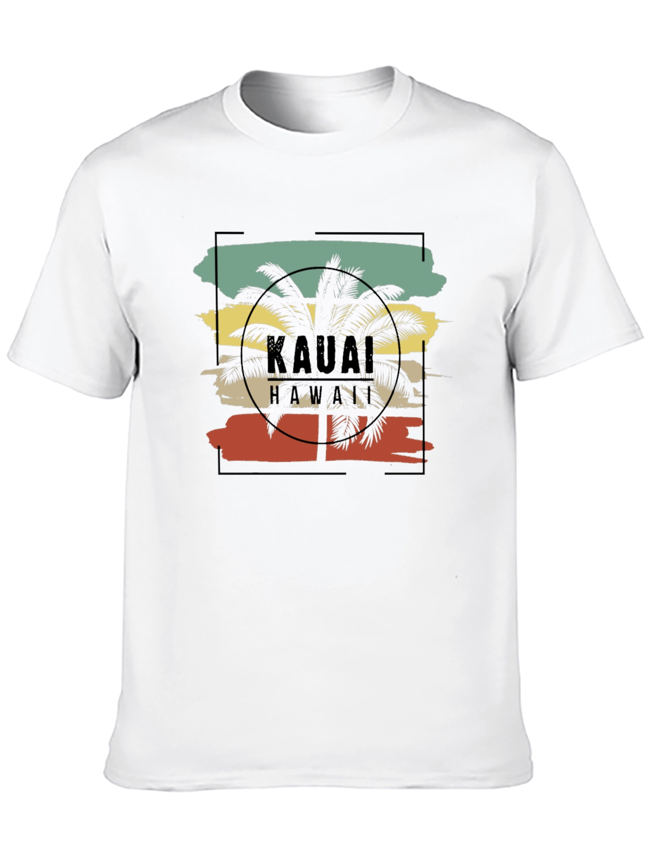 Kauai Hawaii Palm Tree T-Shirt