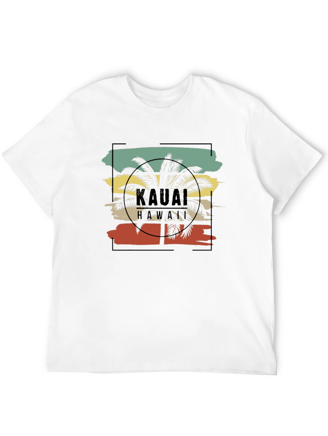 Kauai Hawaii Palm Tree T-Shirt