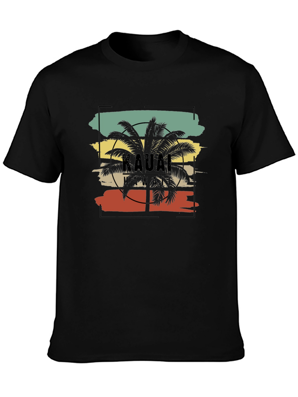 Kauai Hawaii Palm Tree T-Shirt