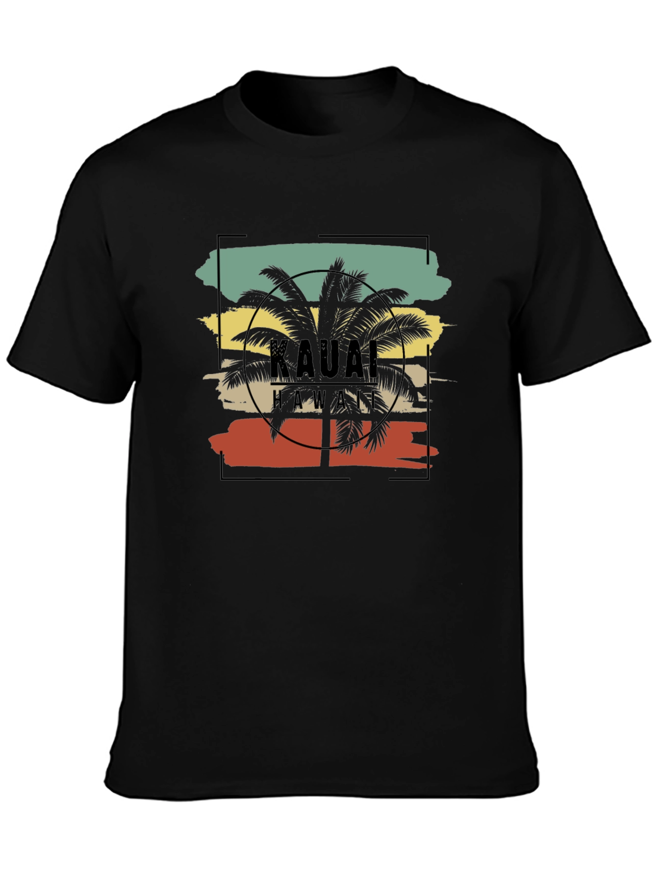 Kauai Hawaii Palm Tree T-Shirt