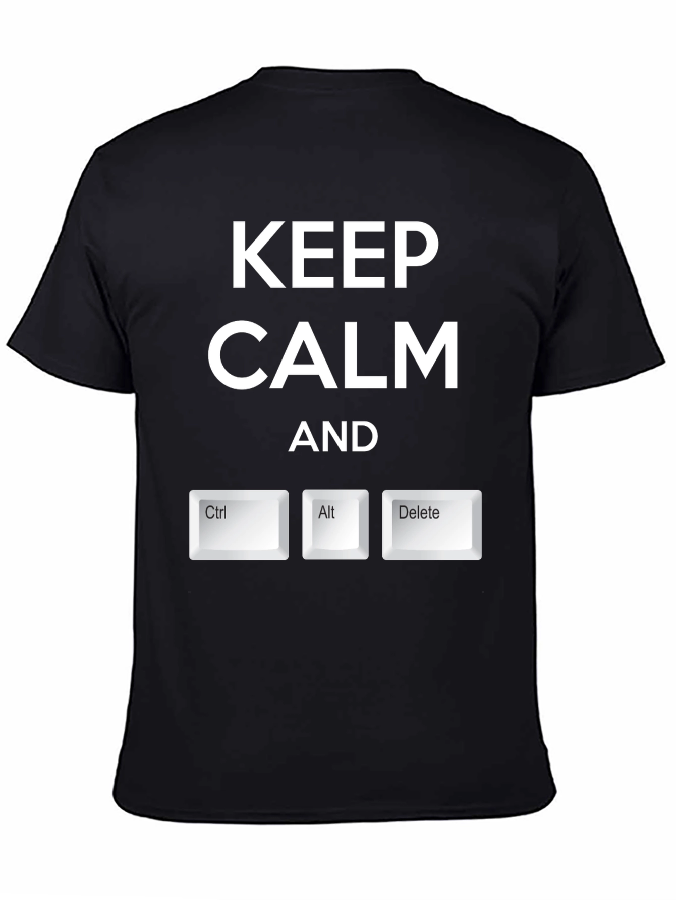 Keep Calm Ctrl Alt Delete T-Shirt