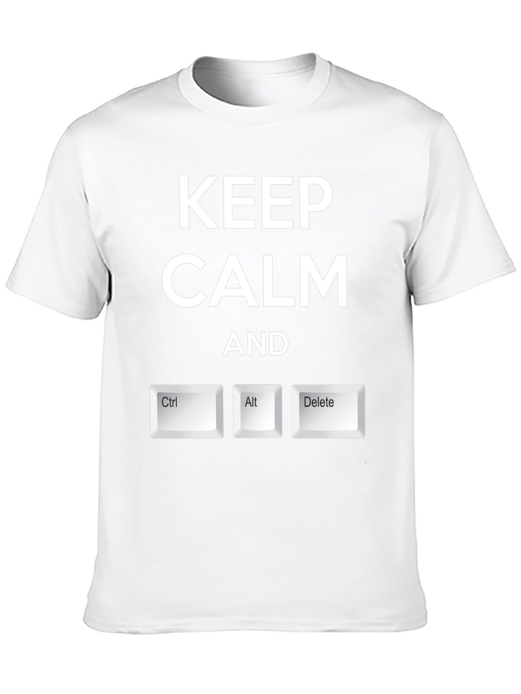 Keep Calm Ctrl Alt Delete T-Shirt