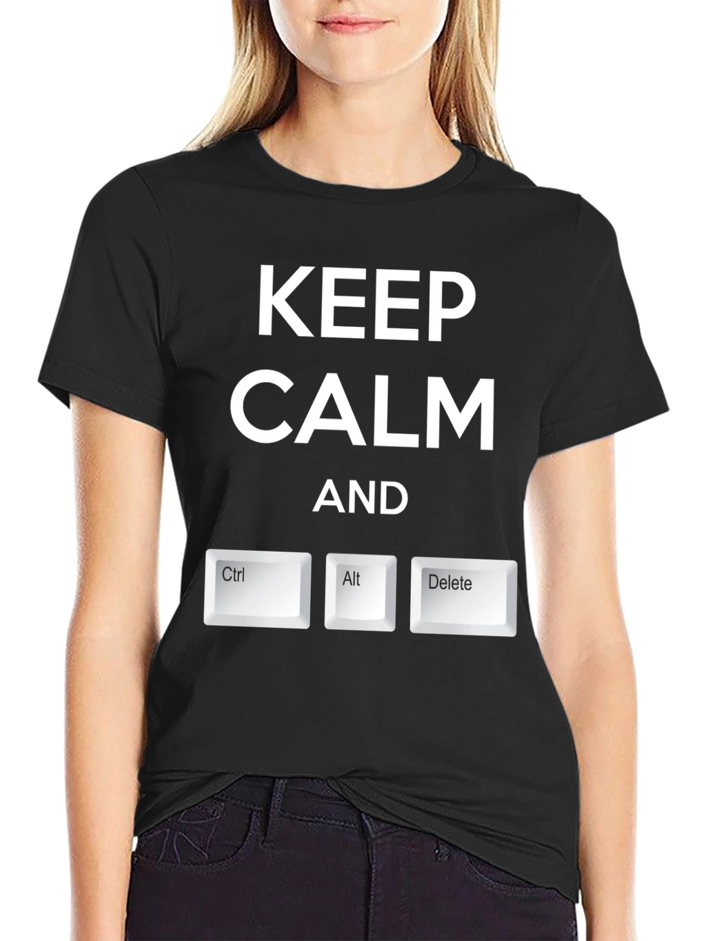 Keep Calm Ctrl Alt Delete T-Shirt