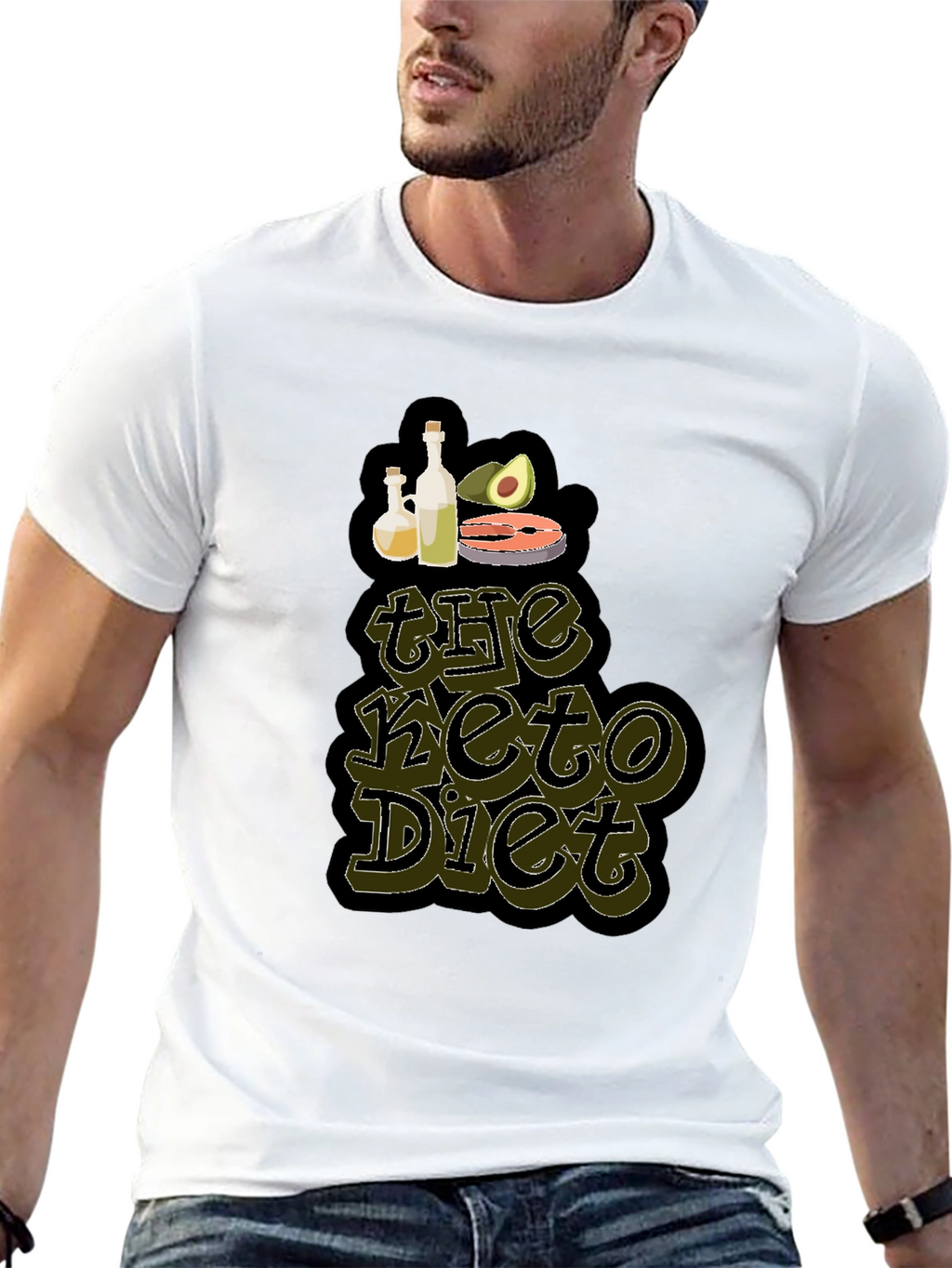 Keto Diet Graphic T-Shirt