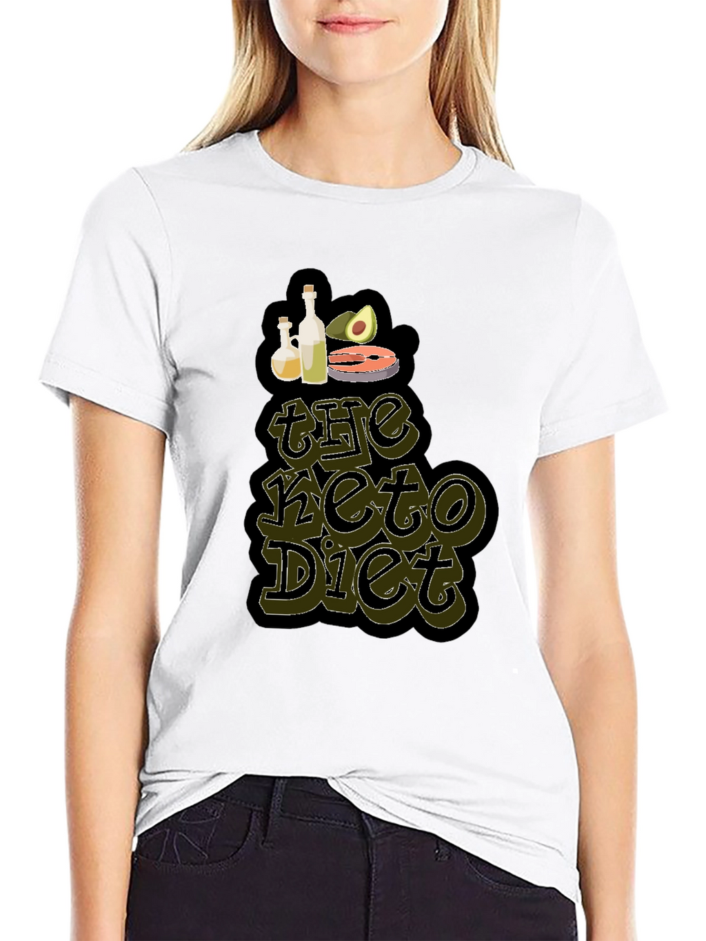 Keto Diet Graphic T-Shirt