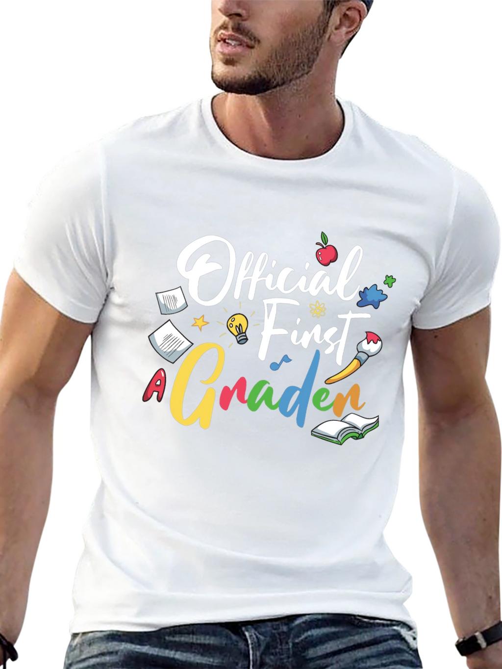 Official First Grader T-Shirt - Back to School