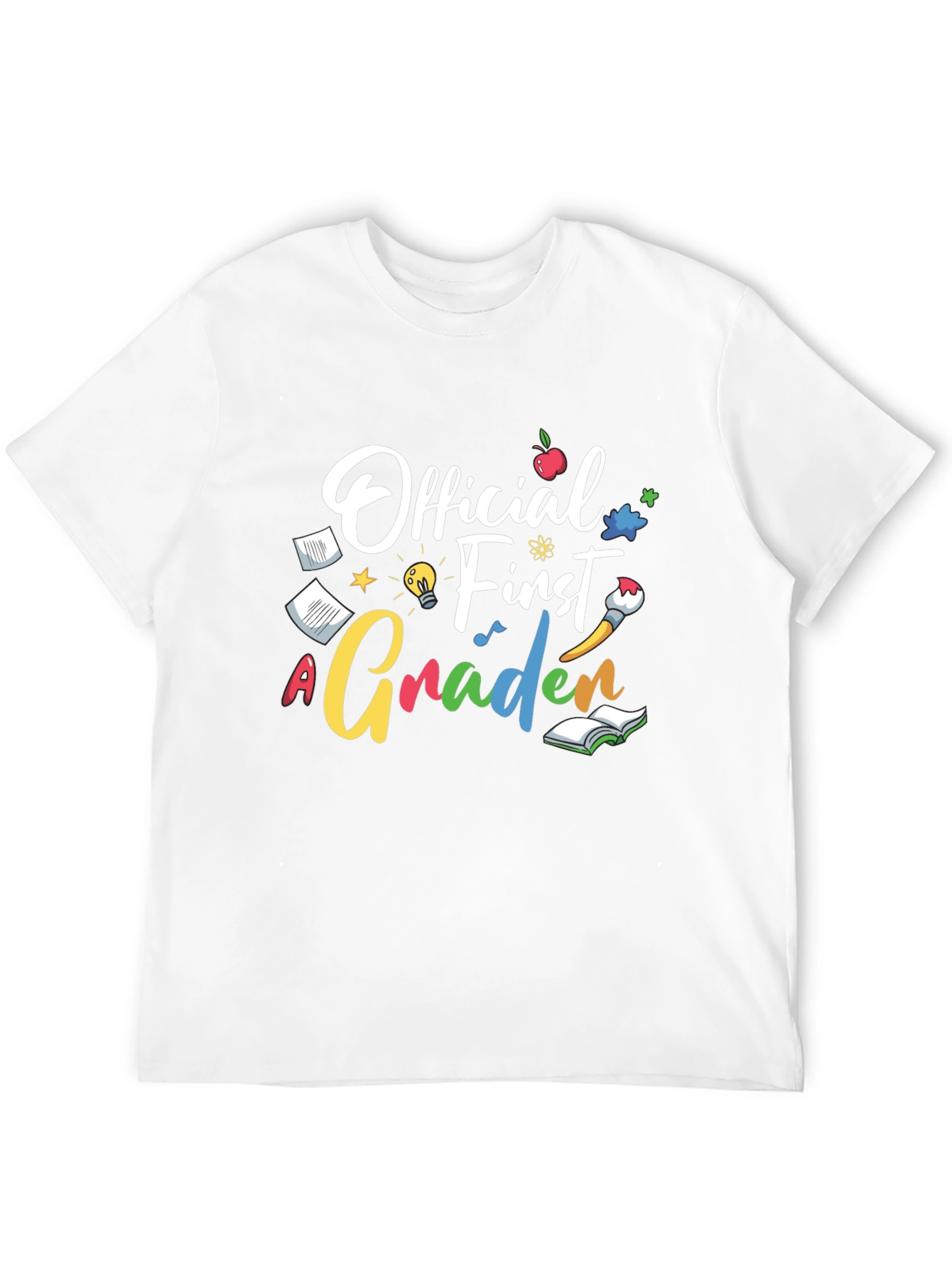 Official First Grader T-Shirt - Back to School