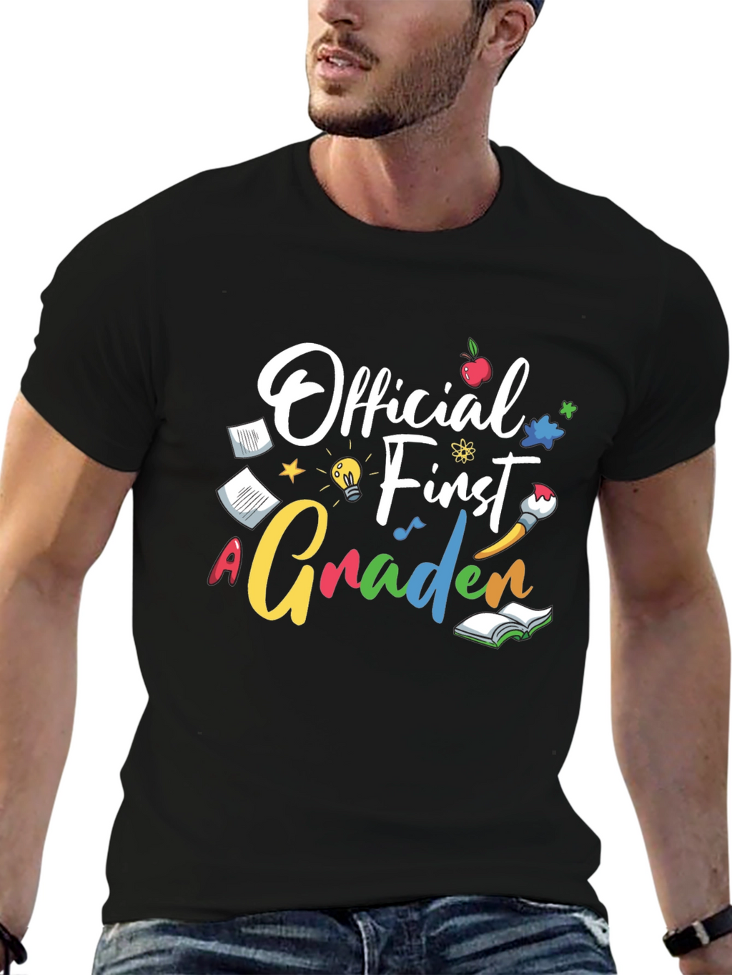 Official First Grader T-Shirt - Back to School