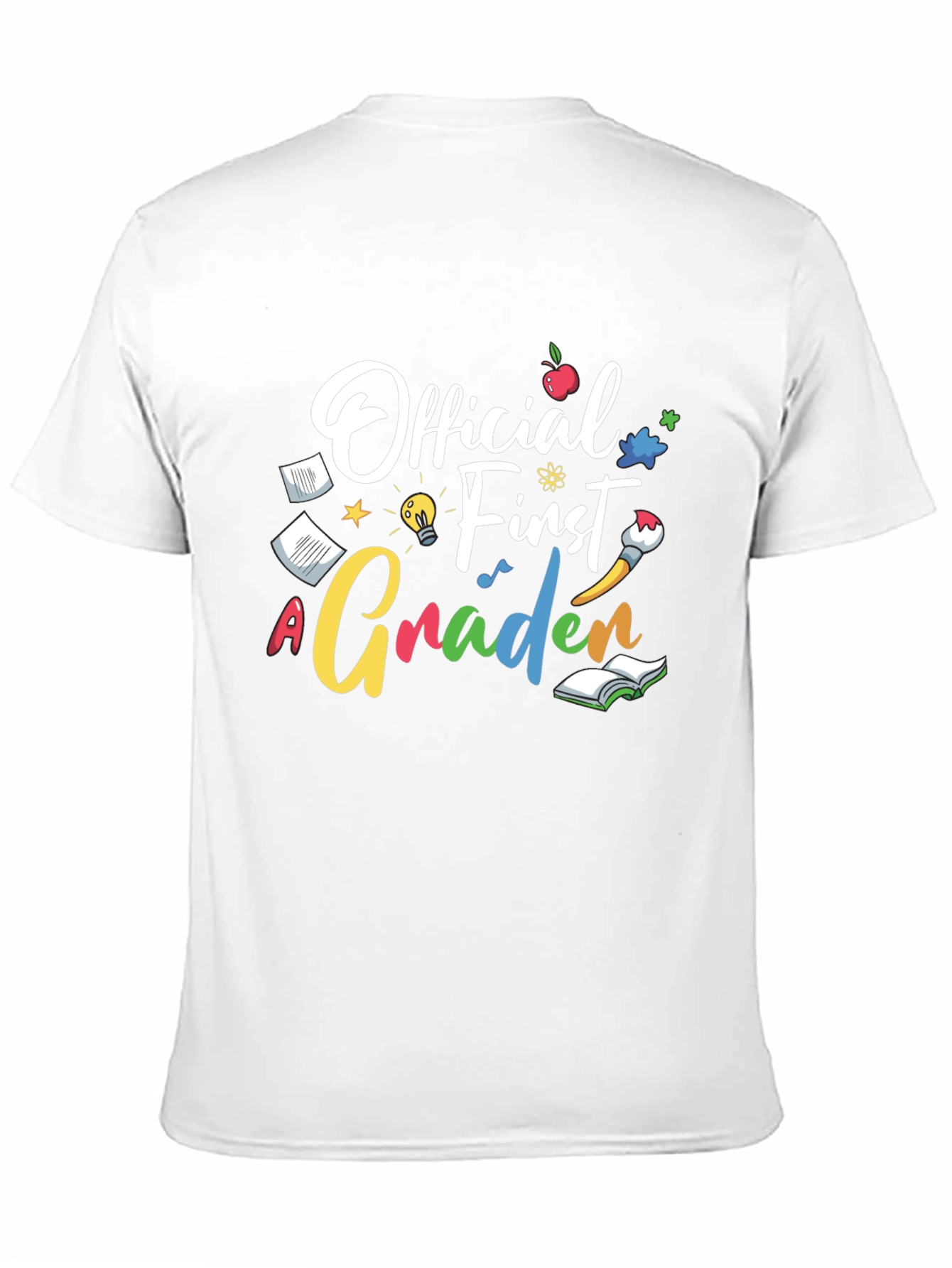 Official First Grader T-Shirt - Back to School