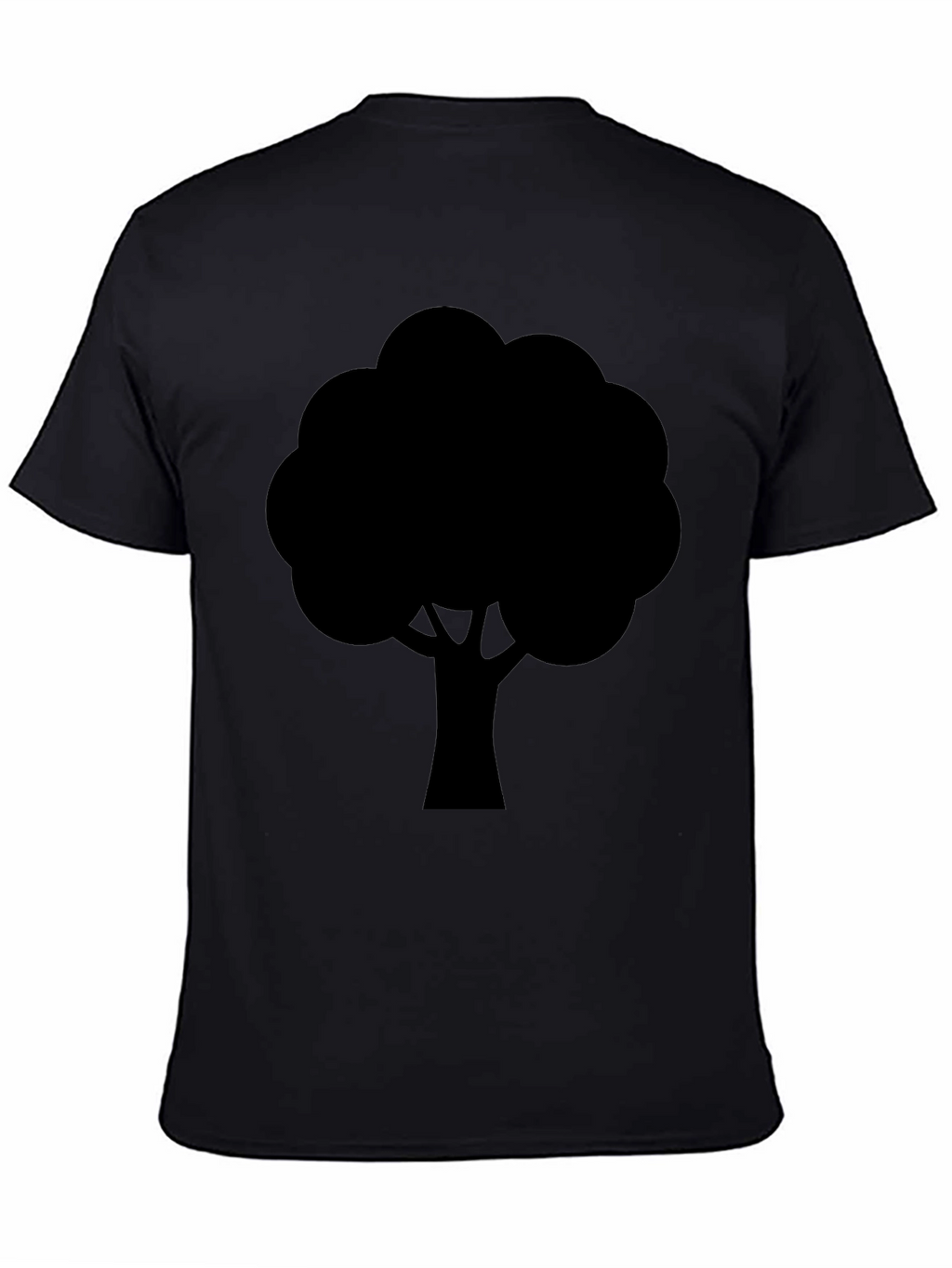 Black Tree Graphic Tee - Nature Inspired Casual Wear