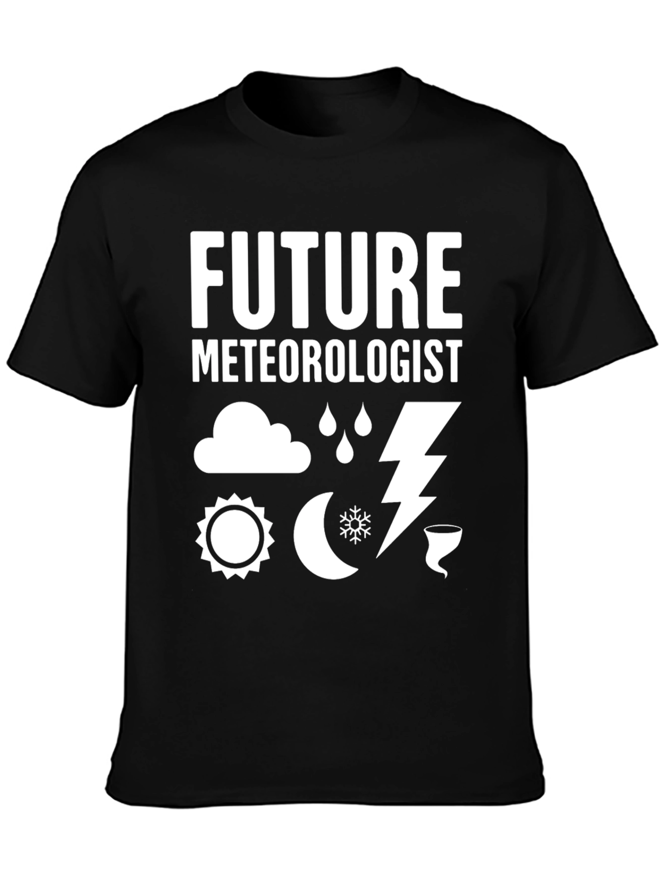 Future Meteorologist Graphic T-Shirt - Weather Science Tee