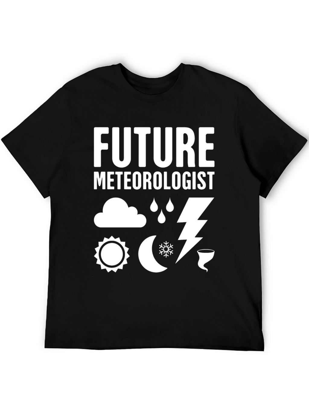 Future Meteorologist Graphic T-Shirt - Weather Science Tee