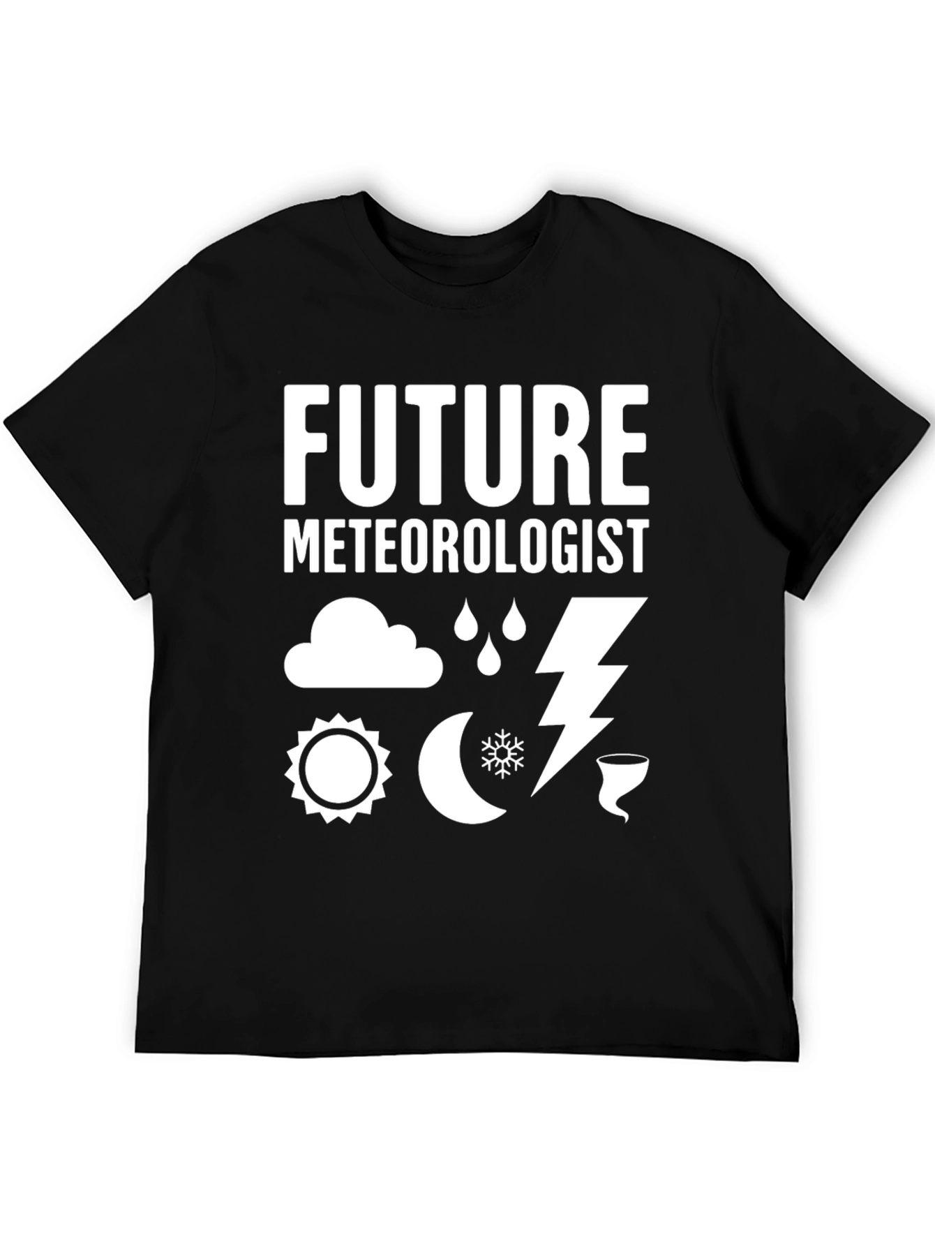 Future Meteorologist Graphic T-Shirt - Weather Science Tee