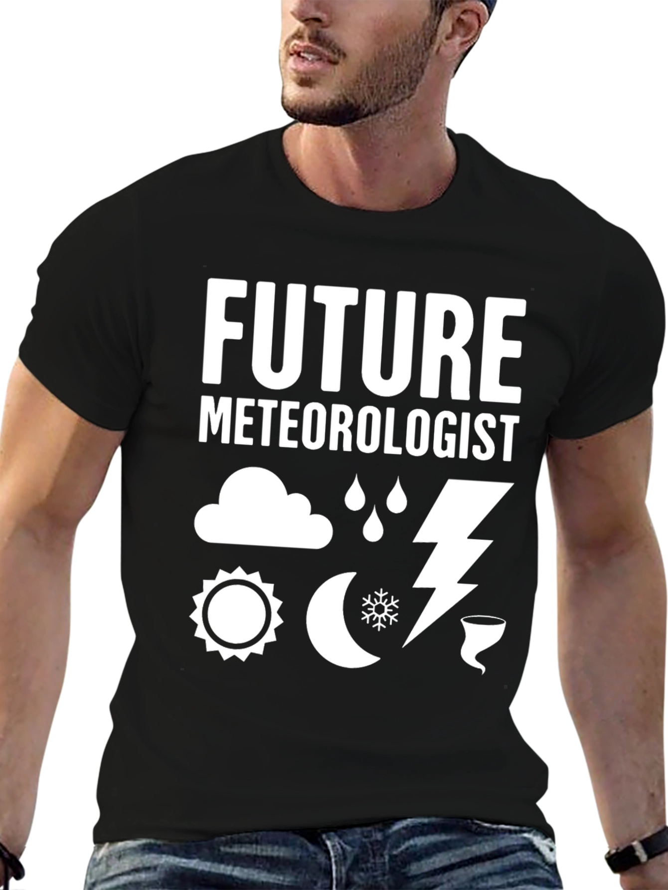 Future Meteorologist Graphic T-Shirt - Weather Science Tee