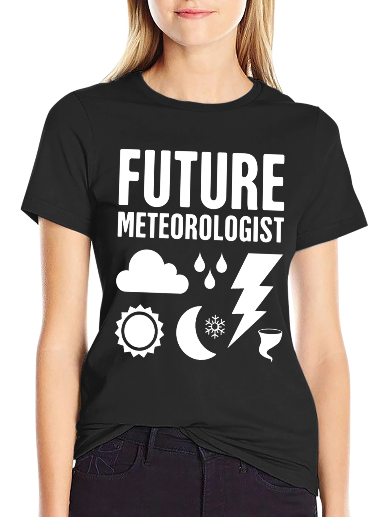 Future Meteorologist Graphic T-Shirt - Weather Science Tee