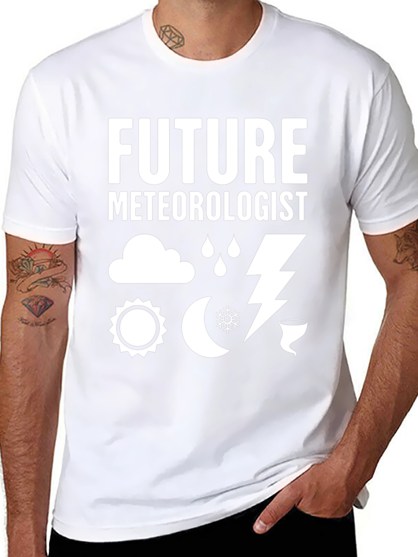 Future Meteorologist Graphic T-Shirt - Weather Science Tee