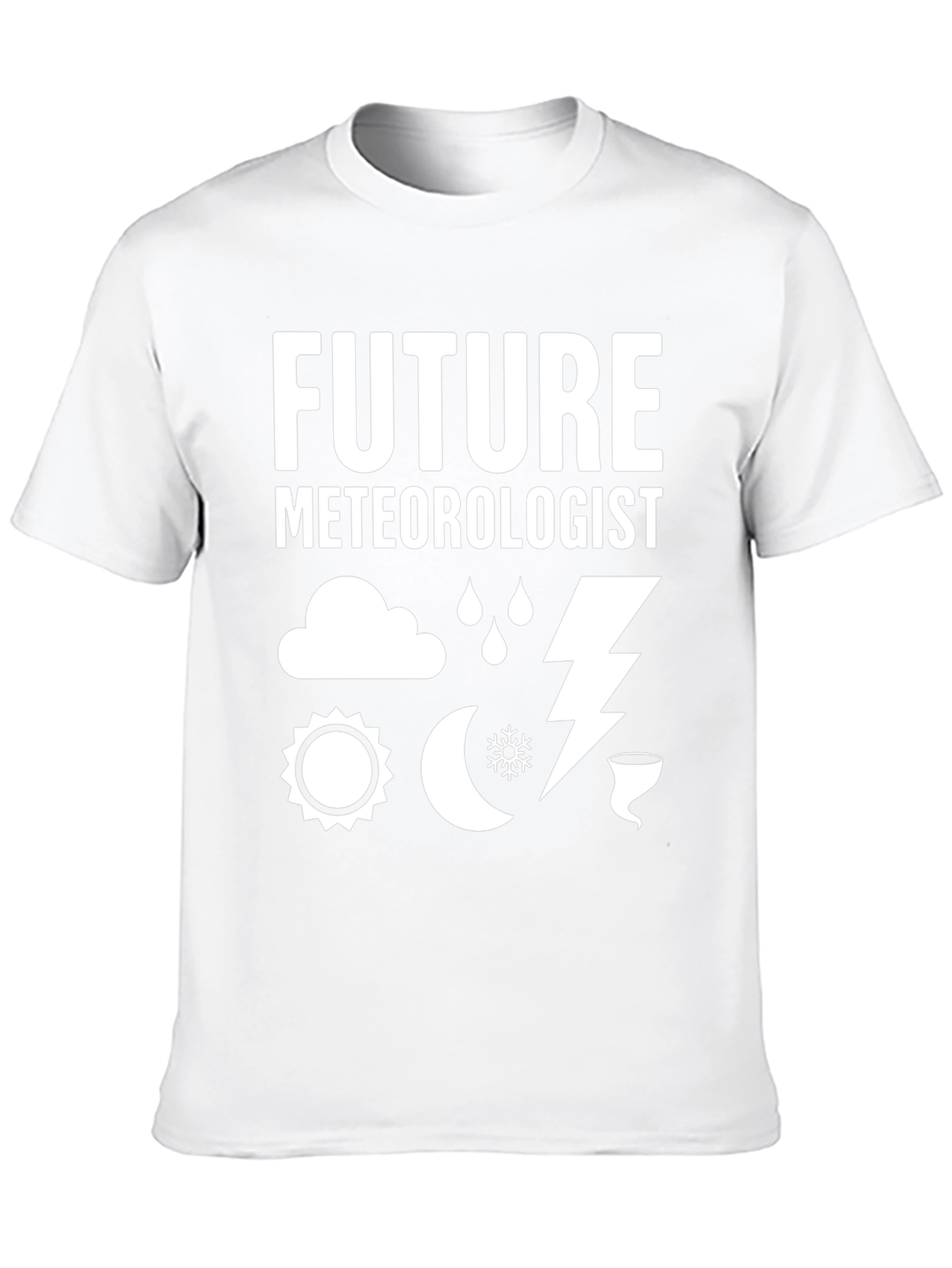 Future Meteorologist Graphic T-Shirt - Weather Science Tee