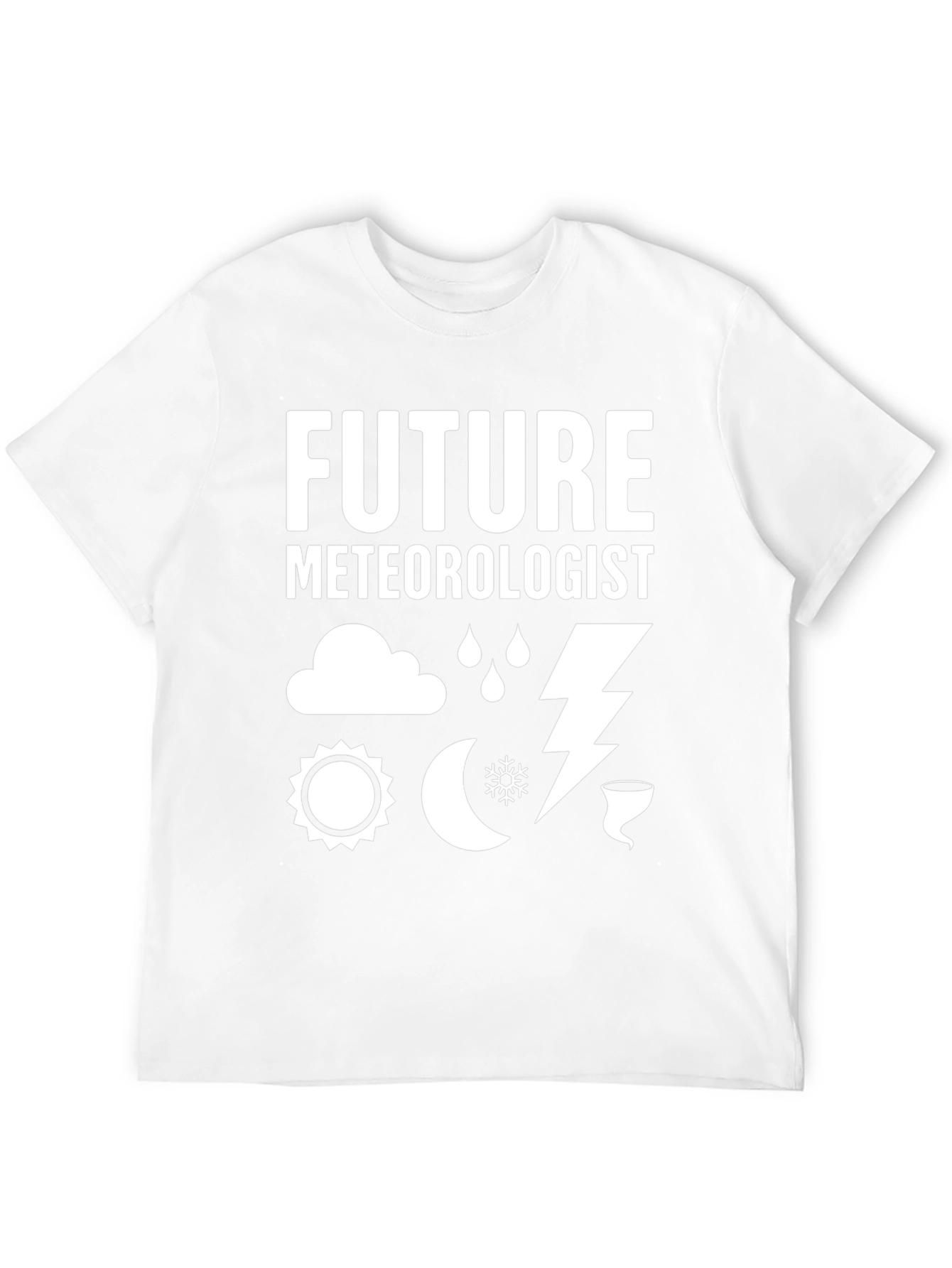 Future Meteorologist Graphic T-Shirt - Weather Science Tee