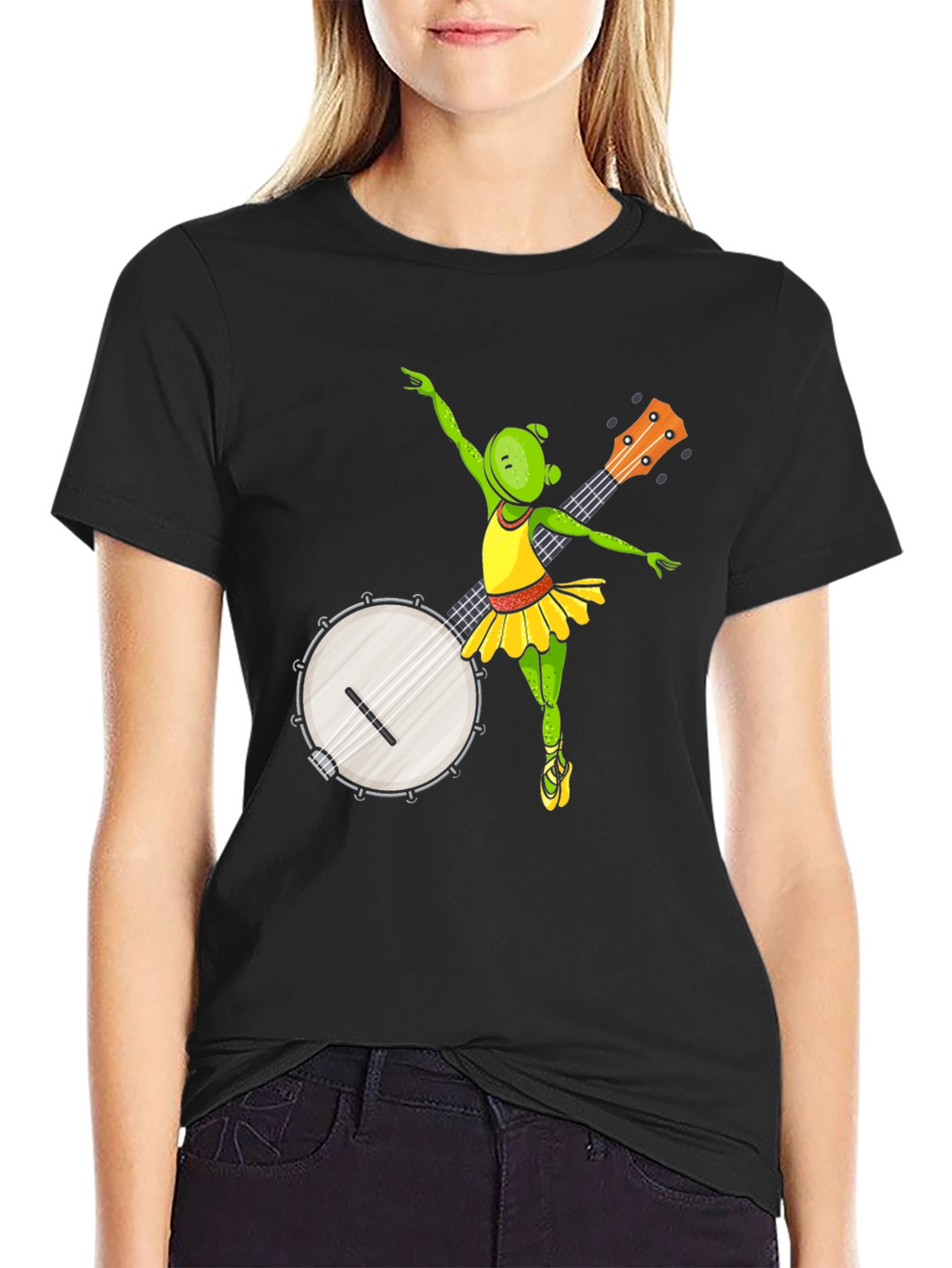 Frog Ballerina Banjo T-Shirt