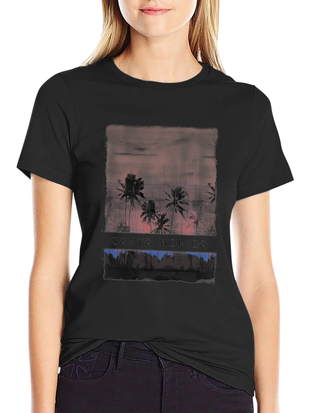 Santa Monica Palms Graphic Tee