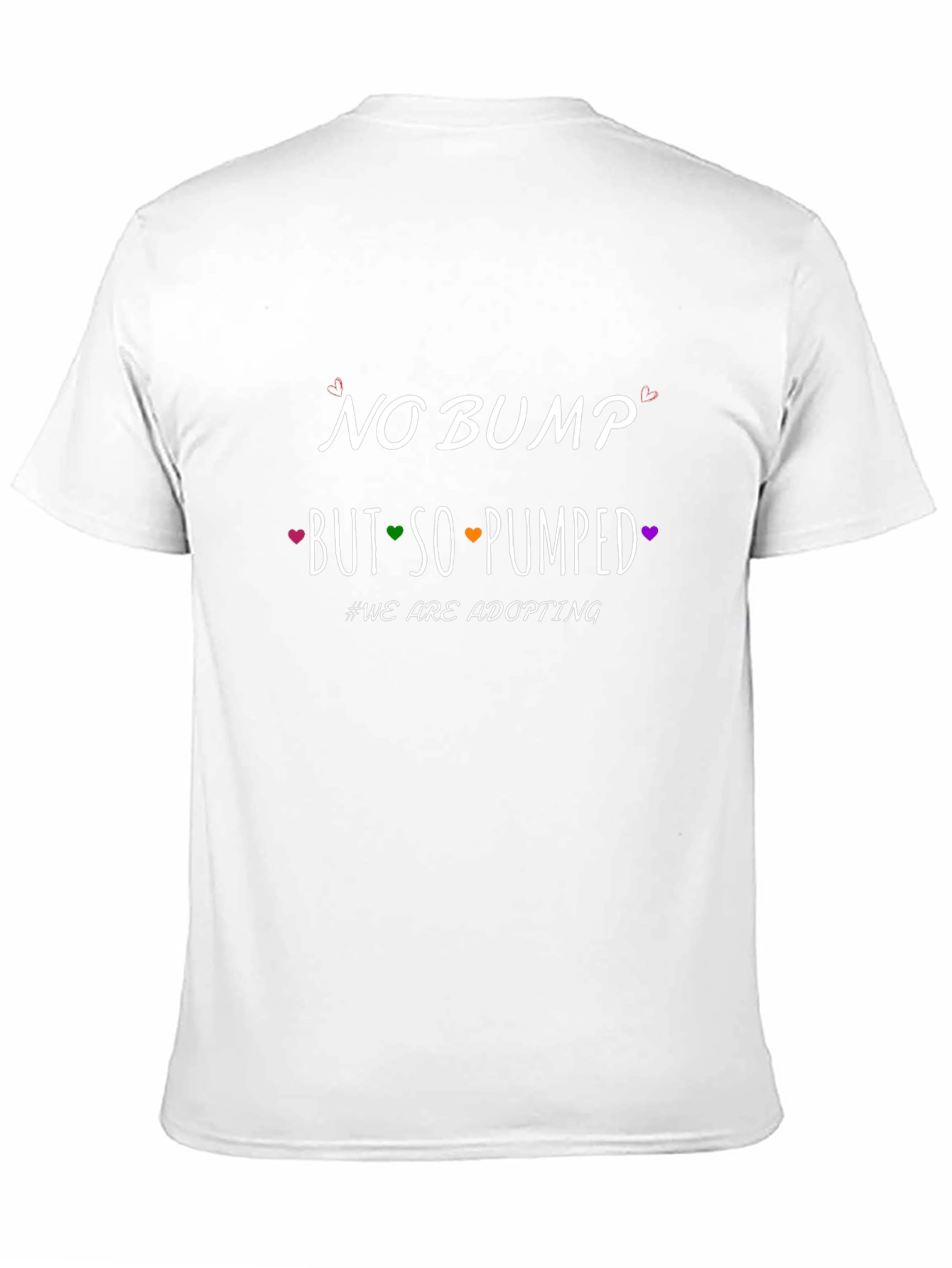 Adoption Announcement Tee - No Bump So Pumped!