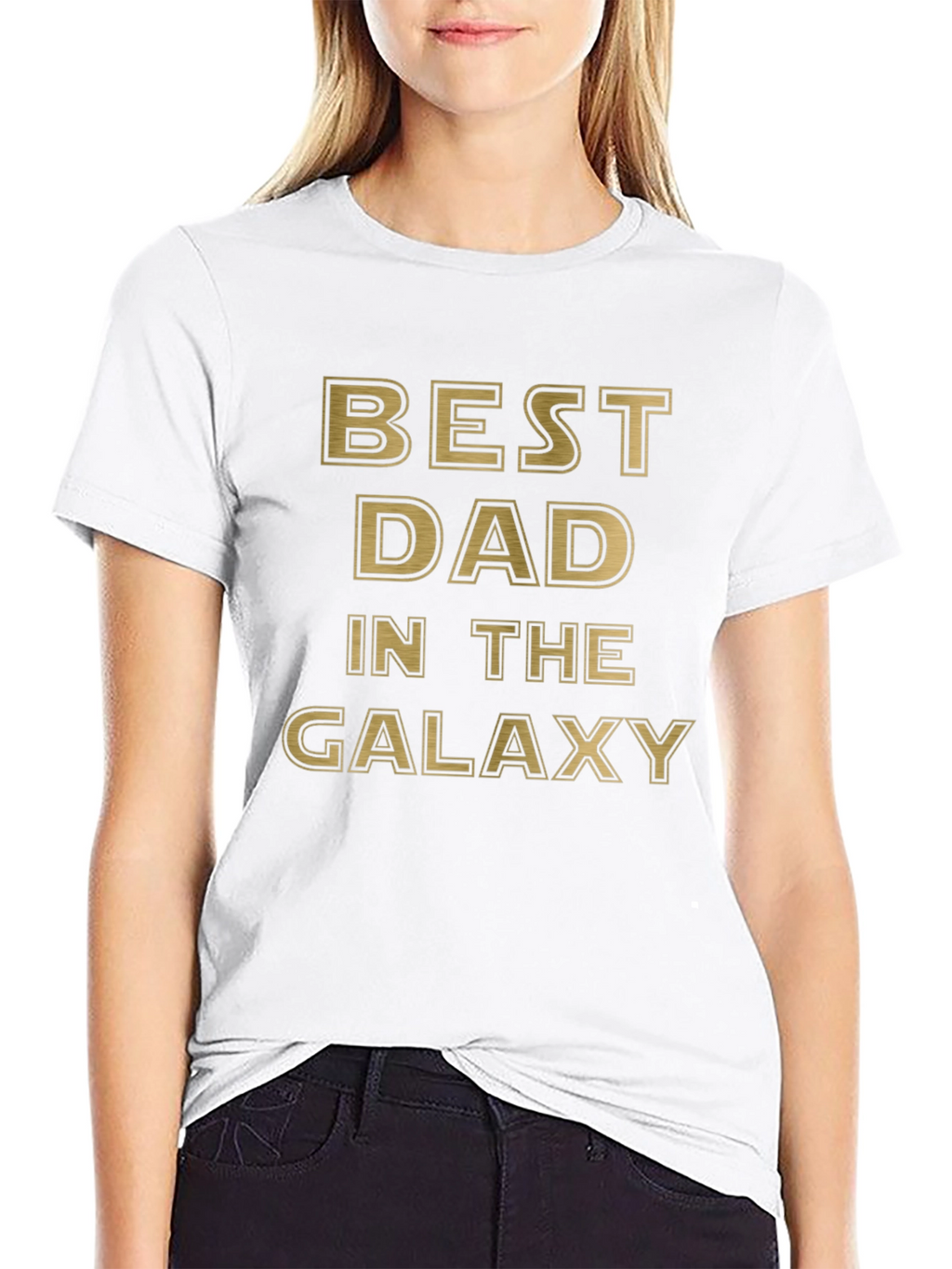 Best Dad In The Galaxy Novelty T-Shirt