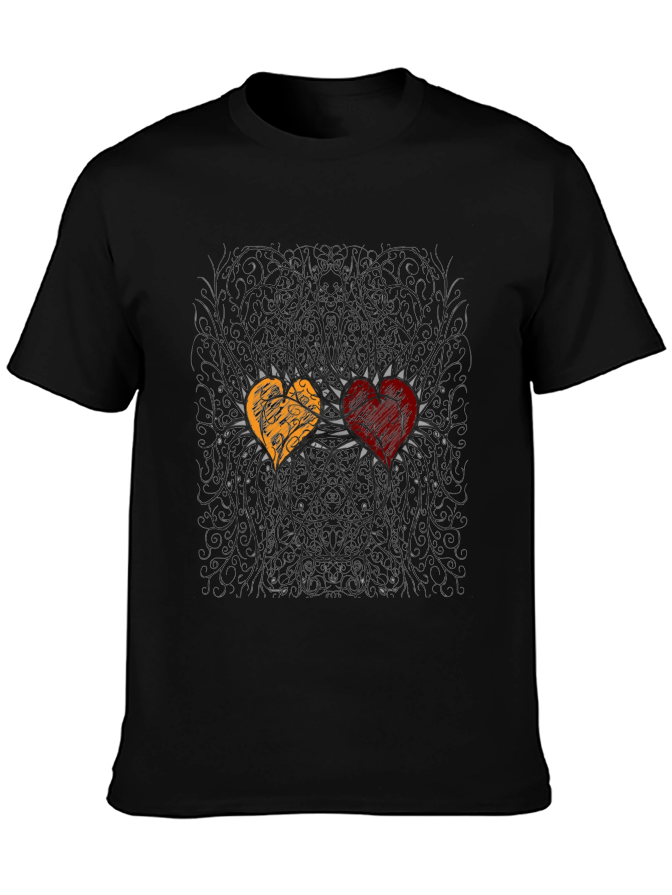 Heart Design Graphic Tee