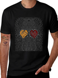 Heart Design Graphic Tee