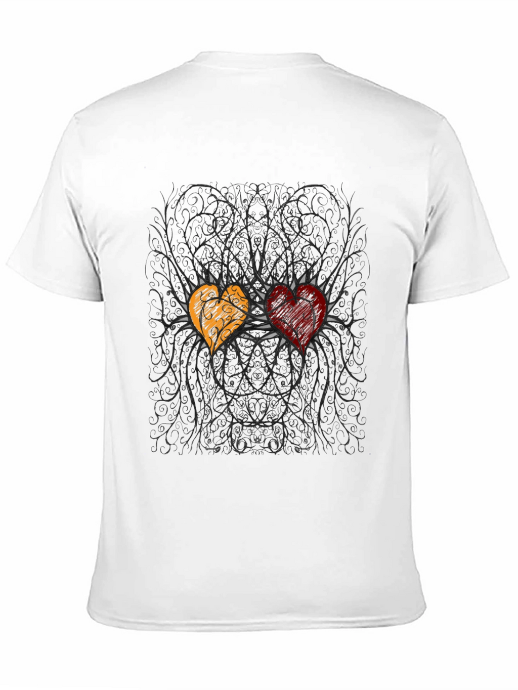 Heart Design Graphic Tee