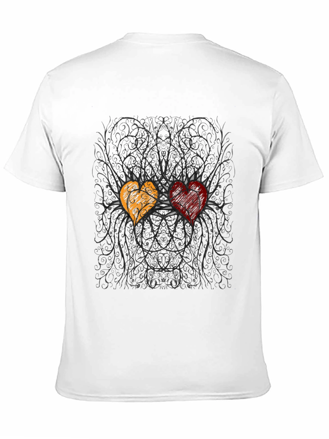 Heart Design Graphic Tee