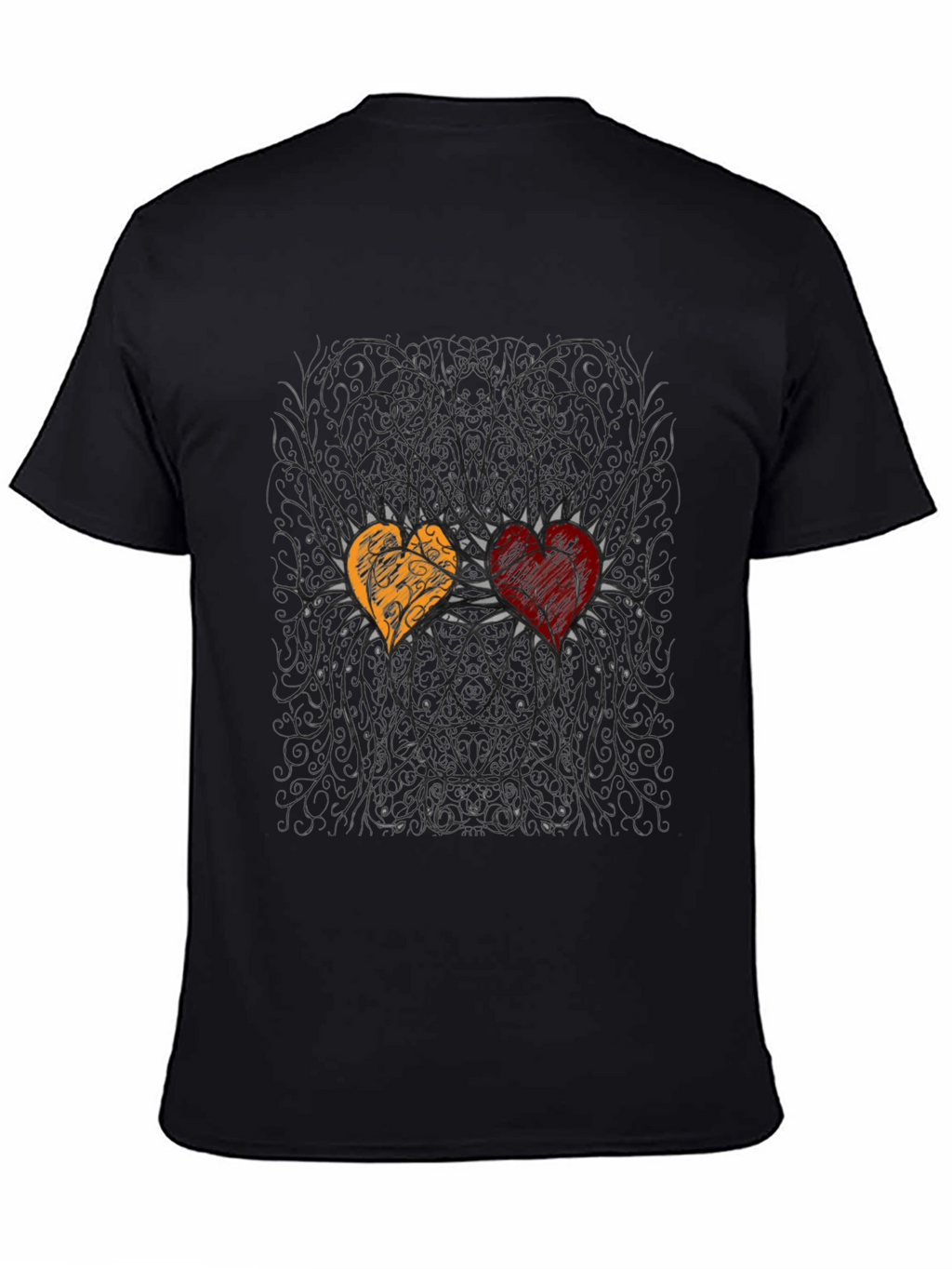 Heart Design Graphic Tee