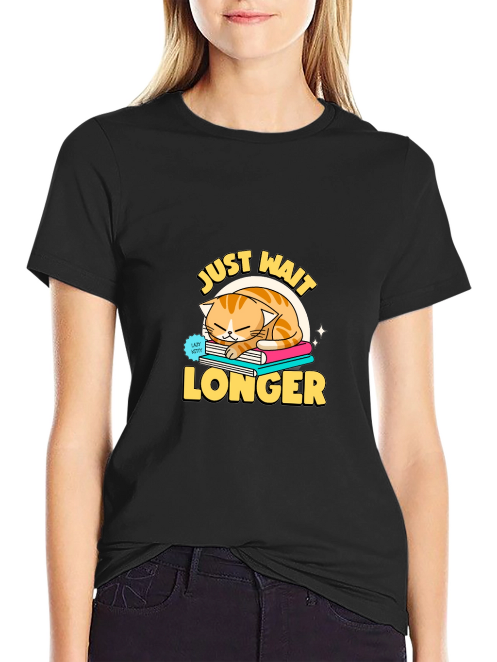 Just Wait Longer Cat Lover T-Shirt